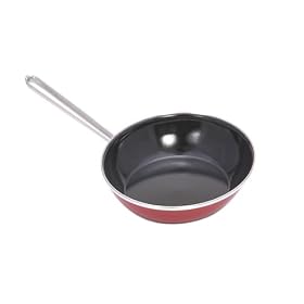 Chantal Enamel-on-Steel 8-Inch Omelet Pan, Chili Red by Chantal