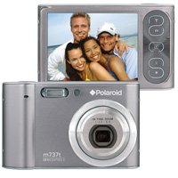 Polaroid m737t - Digital camera - compact - 7.0 Mpix - optical zoom: 3 x - supported memory: MMC, SD