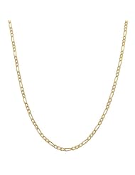 14 Karat Yellow Gold Filled 2mm Figaro Link Chain (16 inch)