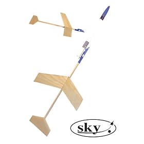 Condor Model Rocket Boosted Glider from Toy RC Airplanes