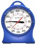 Accusplit Battery Operated Pace Clock 14" Blue AX850