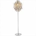 Adesso 3637-22 Shimmy Floor Lamp, Chrome