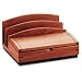 Rolodex 19291 Executive woodline ii desk organizer,10w x 5-7/8d x 8-5/8h, cherry