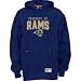 St. Louis Rams Hooded Youth Property Of Team Sweatshirt, Size= Small
