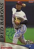 Elio Serrano, Philadelphia Phillies Autographed Card