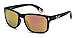 Locs Original Gangsta Shades Metal Tips Sunglasses Color Mirror Lens