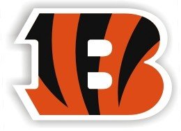 Cincinnati Bengals B Logo Car Magnet