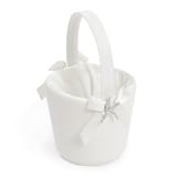 Cathy’s Concepts Beach Flower Girl Basket, White 31rhz2rwtcL. SL160 Boutique Flower Petal Fairy Tulle Skirt, Pink, Small Reviews