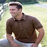 Authentic Pigment Direct-Dyed Jersey Polo 1938 at Authentic Pigment
