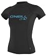O'Neill Wetsuits Women's Basic Skins Short Sleeve Crew
