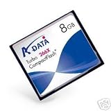 A-Data 8GB TURBO Speed 266X Compact Flash Turbo Series CF 266X Memory Card for Nikon D200 D2Xs and more