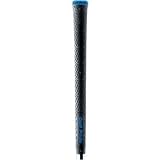 Golf Pride Dual Durometer Lite Golf Grip - .600 Round (Black / Blue Cap / Blue Logo)