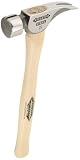 Stiletto REN21MS Steel 21 Milled Face Hammer with a Straight 18 Hickory Handle