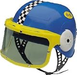 Child's Plastic Race Car Costume Helmet