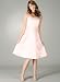 Strapless Satin Classic A Line Dress Medium PINK