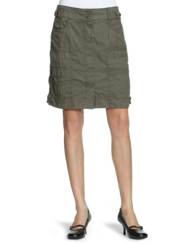 TOM TAILOR Damen Rock/ Mini  55114780070/casual cargoskirt, Gr. 34, Gr&uuml;n (7246) Preisvergleich
