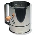 Stainless Steel Flour Sifter with Crank 5 Cup