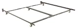 Adjustable Sturdy Metal Bed Frame w/ Rug Rollers By Fashion Bed Group