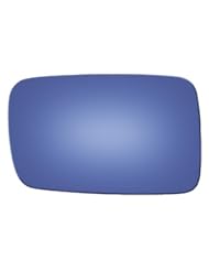 Automotive Parts and Accessories: 2001-2006 BMW 330 Blue Glass, Flat, Driver Side Replacement Mirror Glass - Automotive Mirror Glass