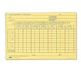 Office Products : TOP3017 - Weekly Employee Time Report Card