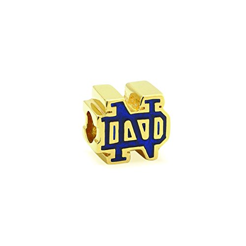 Notre Dame Bead Sterling Silver & Gold Plating