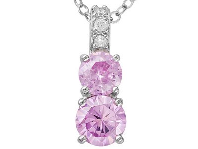 Click here for 3.47CTW BELLA LUCE PINK AND WHITE DIAMOND SIMULANT... prices