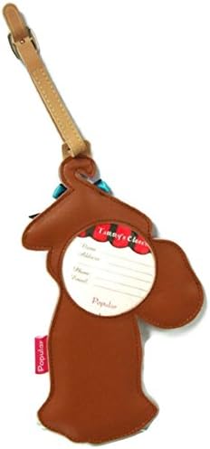 Cowgirls Fashionista Brown 9 X 5 Inch Luggage Tag