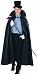 63 Inch Leather Look Cape