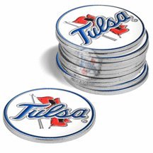 Tulsa Golden Hurricane Golf Ball Marker Pack)