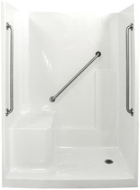 Standard Plus 36 Low Threshold System 3 Panels Shower Wall Drain Location: Right