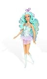 Mattel - Poupee Barbie Fee et Sirene - chevelure bleue