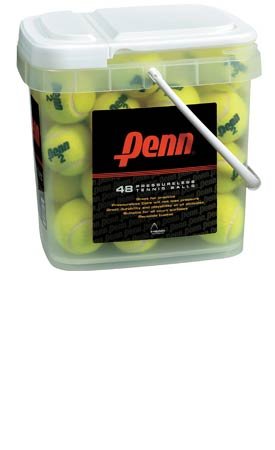 Penn-Press. Less Bucket (48X Balls), Penn, Balls, Tennis
