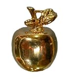 9ct Gold Pendant, Apple, Bracelet Charm,Gold Charm.
