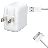 Apple iPad Charger 10 Watts USB Power Charger Adapter with USB Dock Connector for Apple iPad 31ris7T0MNL. SL160 Apple iPad Charger 10 Watts USB Power Charger Adapter with USB Dock Connector for Apple iPad