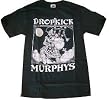 DROPKICK MURPHYS - Skeleton Piper - Forest Green T-shirt