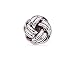 23k Rhodium Electroplated Tie Clip