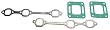 Sierra International 18-4347-1 Marine Exhaust Manifold Gasket for Mercruiser Stern Drive