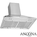 Ancona Rapido Chef 30 Range Hood 900 CFM Commercial-grade Stainless Steel
