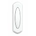 Heath Zenith SL-6197-B Traditional D�cor Series Wireless Door Chime Push Button, Off-White