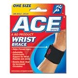 Ace Neoprene Wrist Brace, One Size, 1Ea