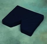 Mabis/DMI Coccyx Seat Cushion - Navy Blue - SIZE: 16 X 18 X 3 - SINGLE CUSHION