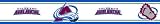 Colorado Avalanche Peel and Stick Wallpaper Border