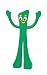 Gumby 9" Green Rubber Dog Toy