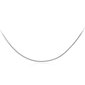 Sterling Silver Snake Chain Necklace, 24