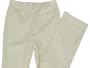 Anne Klein Stretch Plain Front Pants 16 White