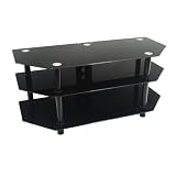Walker Edison Empire 52-Inch TV Stand, Black