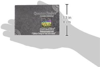 Scalar Energy Quantum Science Pendant with Crystals Sequence Clasp Ring - Individually Numbered