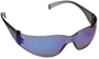 AO Safety/3M Tekk 11331 Virtua Hard Coat Lens Safety Glasses, Blue Mirror Frames, Blue Mirror Lens