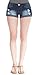 Angels Jeans Juniors Desctructed Denim Short Shorts