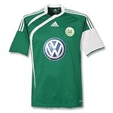 Adidas VFL Wolfsburg Auswärtstrikot grün/weiß 2009-2010 Farbe: grün/weiß (twilight-green/white)